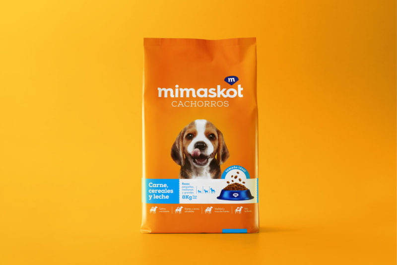 packaging para comida para perros